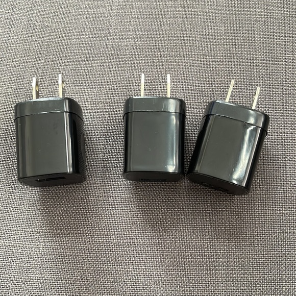 3 Black USB Power Adapters - Picture 7 of 7